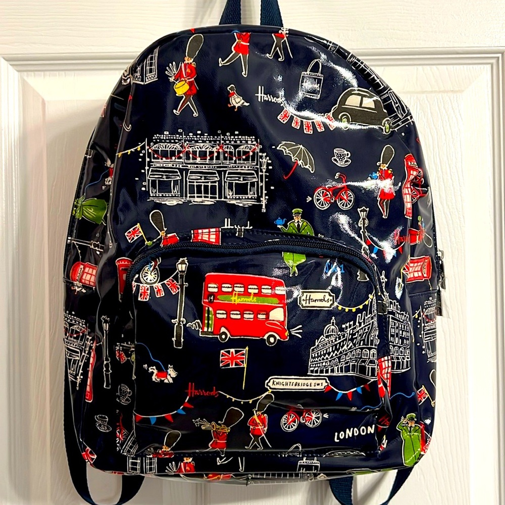 Harrods of London kid’s backpack. NWOT. Smoke free/pet free home.